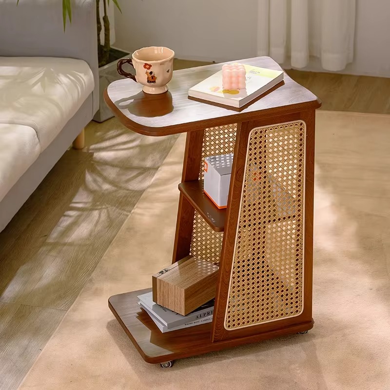 Coffee Or Tea Please - Modern Style Solid Wood Side Table