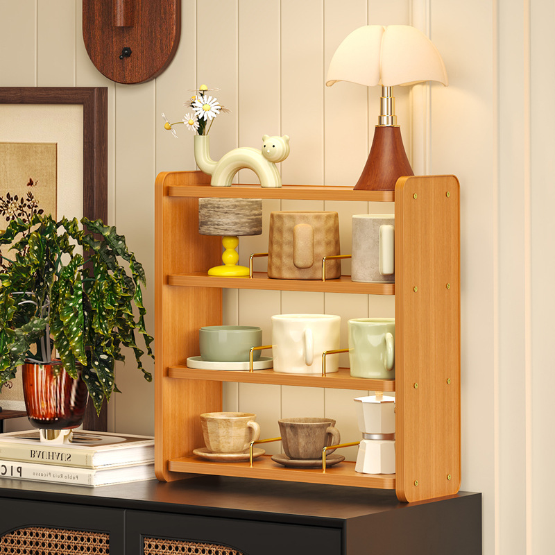 Coffee Tea Display - Cup holder, cup storage rack, tea