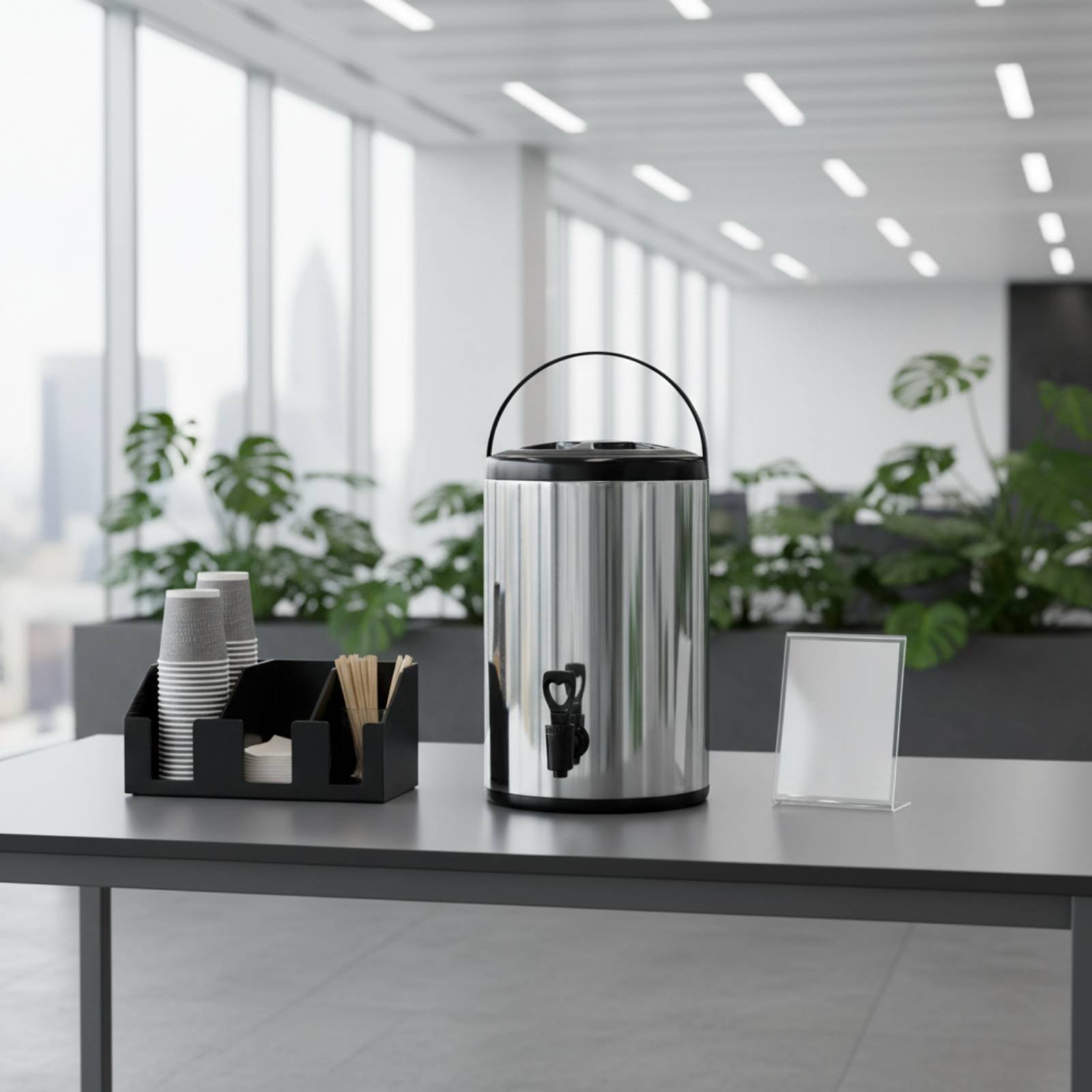 Coffee Tea Urn - Professional Milk Tea Barrel Large Capacity