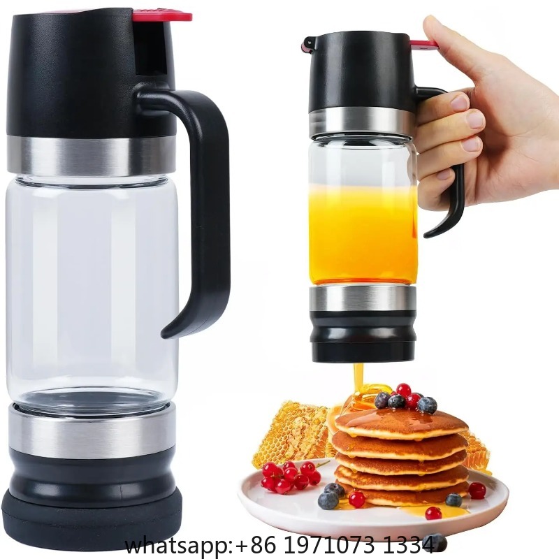 Coffee Or Tea Please - No-Drip Honey Dispenser with Base, Glass