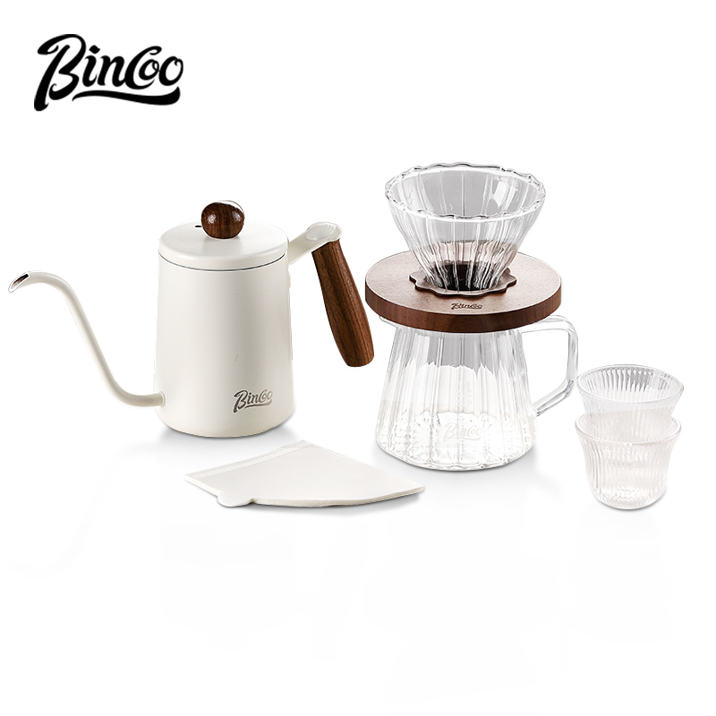 Coffee Tea Paper Cups - Bincoo 600ml Pour Over Kettle Drip