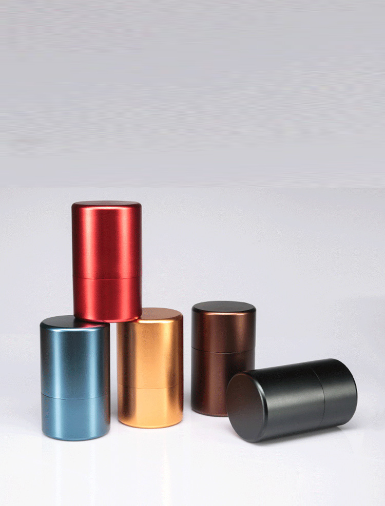 Coffee Or Tea Please - Classic Aluminum Alloy Airtight Storage Canister