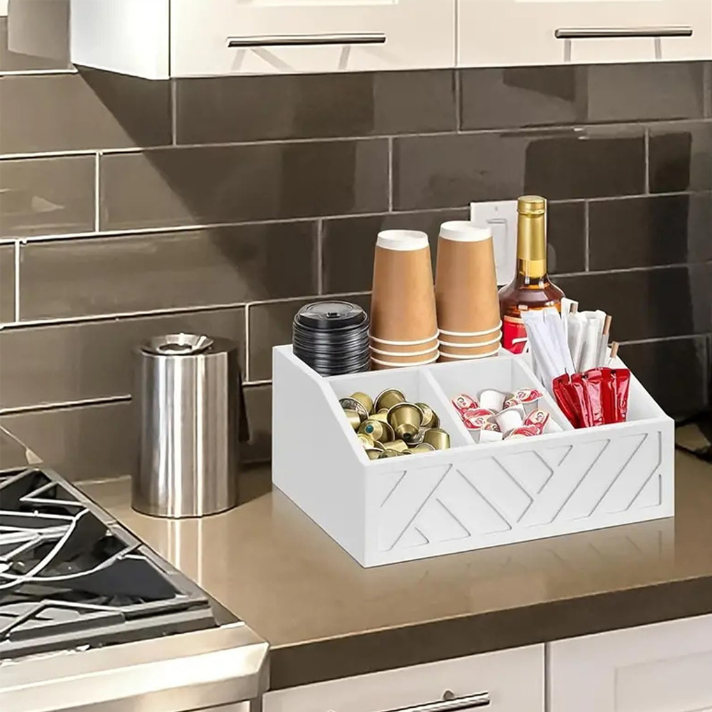 Coffee Bag Storage Box Wooden  - Coffee Tea Display recension och pris