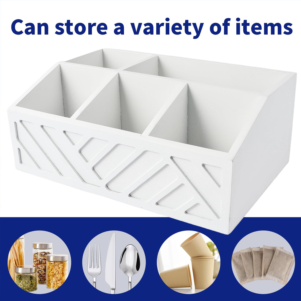 Coffee Bag Storage Box Wooden  - Coffee Tea Display recension och pris
