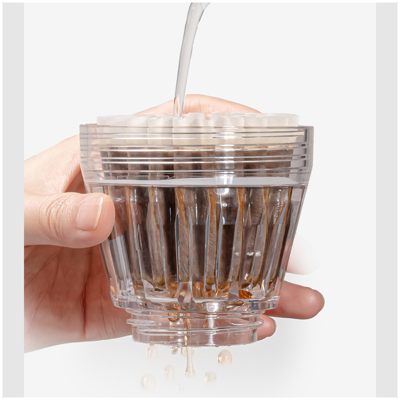 TIMEMORE Crystal Eye Travel Br - Coffee Tea Paper Cups recension och pris