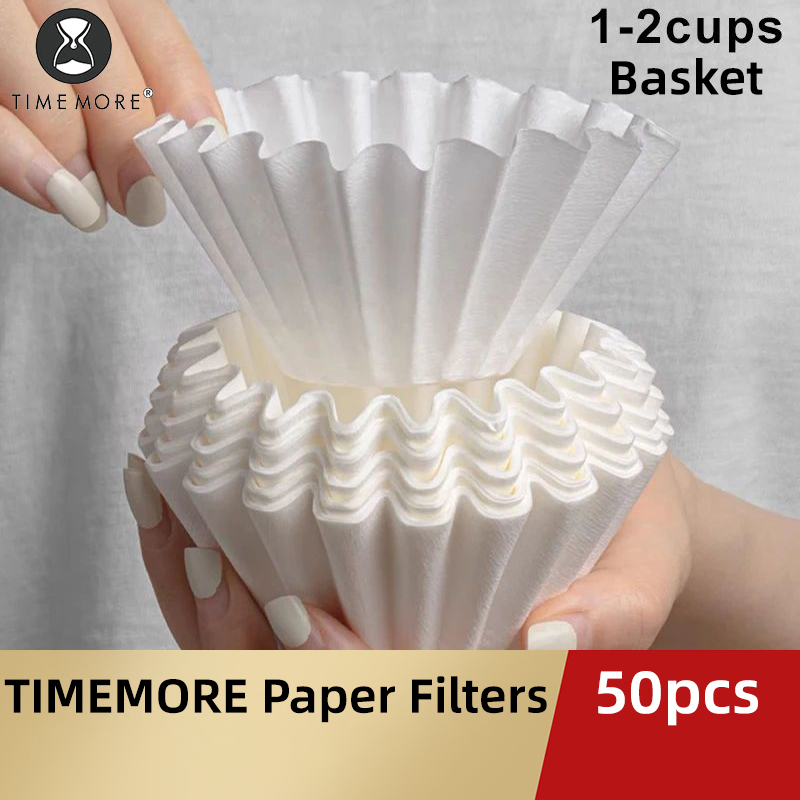TIMEMORE 1-2Cups Basket Coffee - Coffee Tea Paper Cups recension och pris