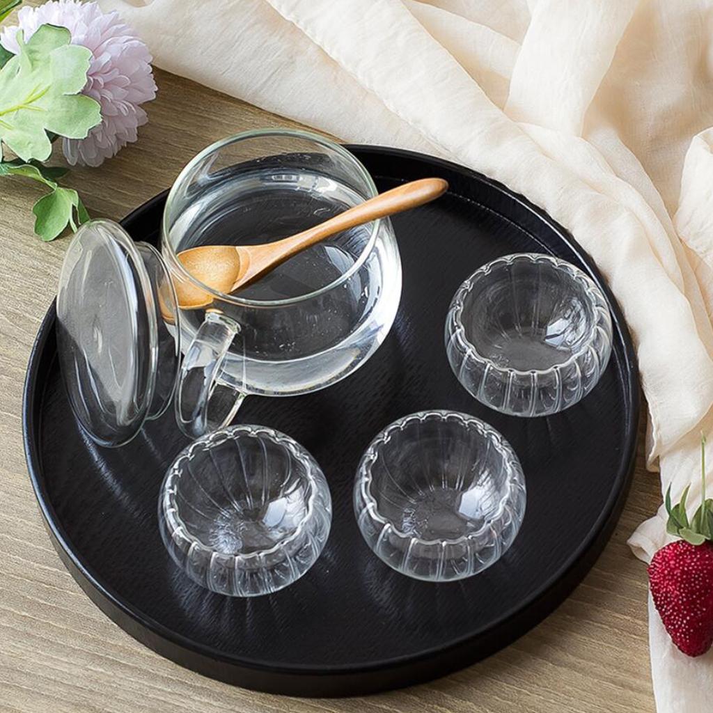 Wood Tea Tray Classic Painted  - Coffee Or Tea Please recension och pris