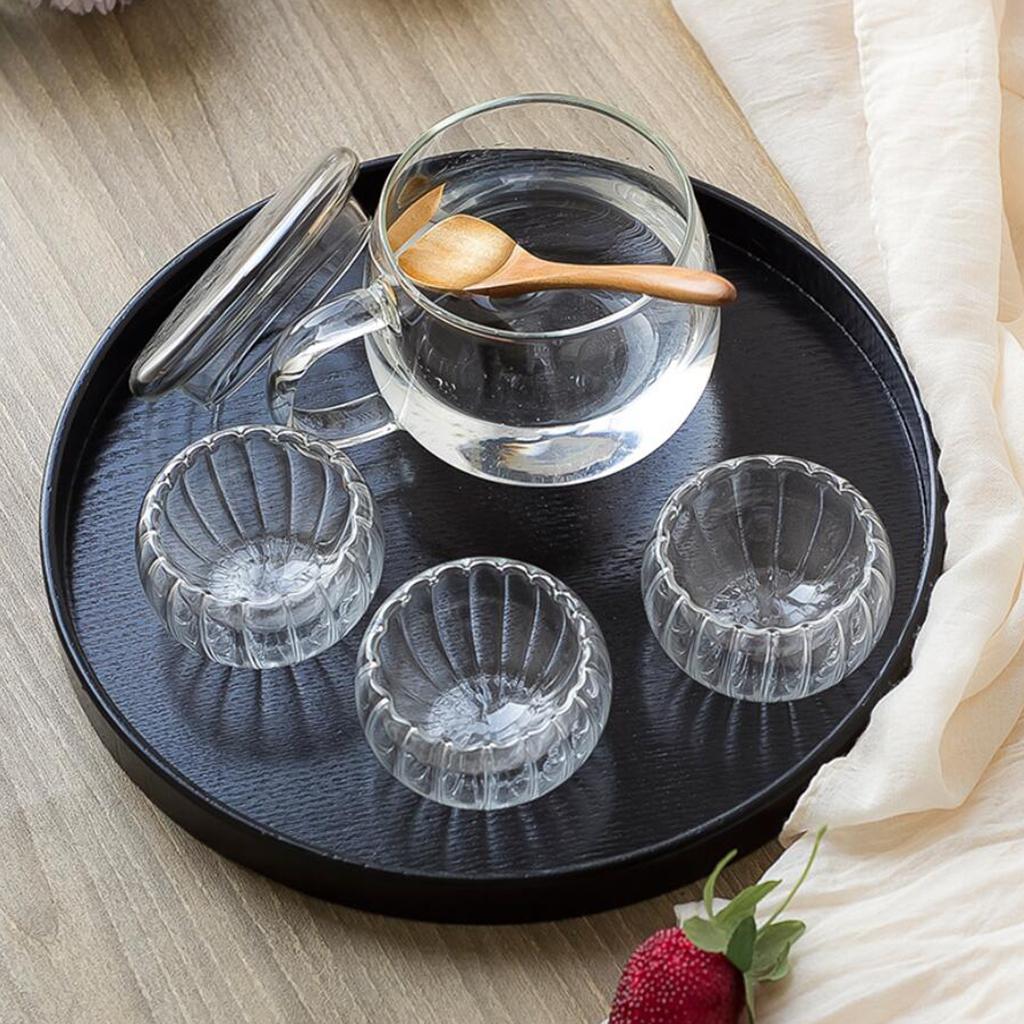 Wood Tea Tray Classic Painted  - Coffee Or Tea Please recension och pris