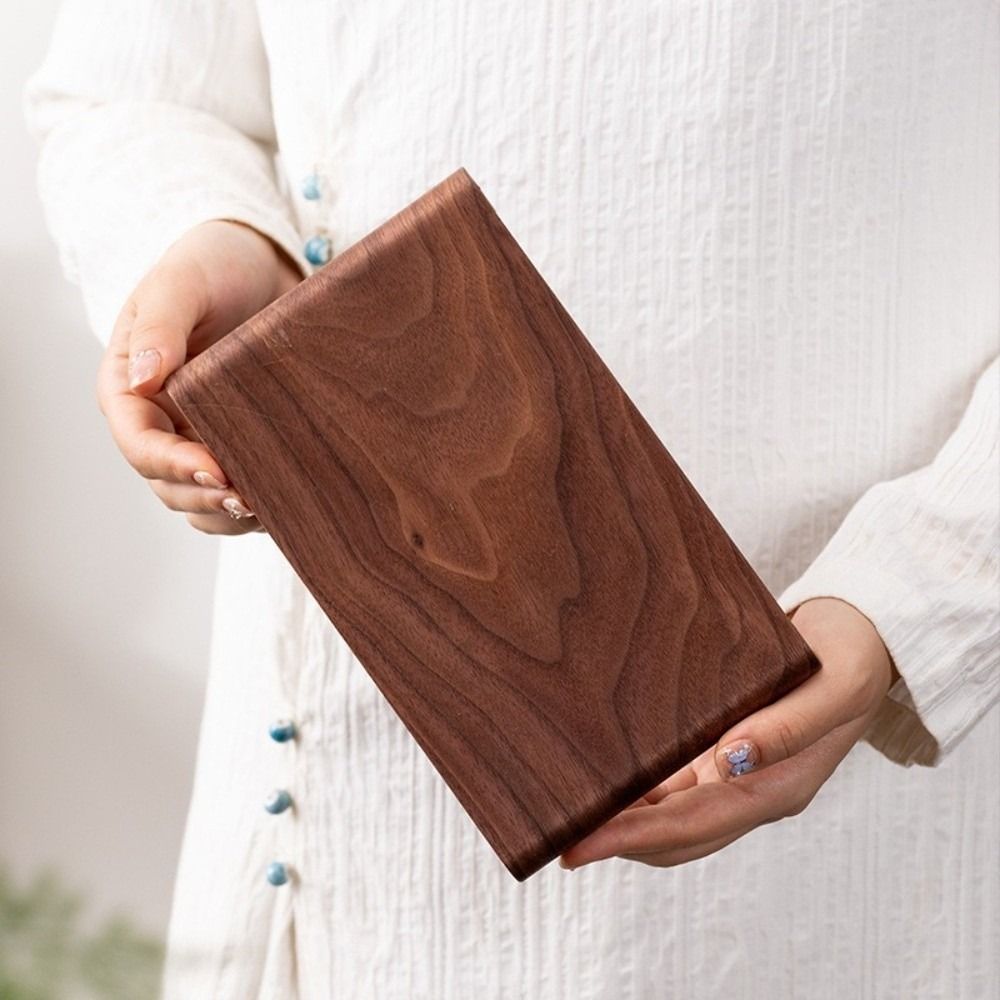 Practical Rectangular Walnut T - Coffee Tea Display recension och pris