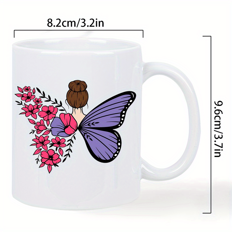 Butterfly and Blossoms Ceramic - Morning Tea Coffee recension och pris