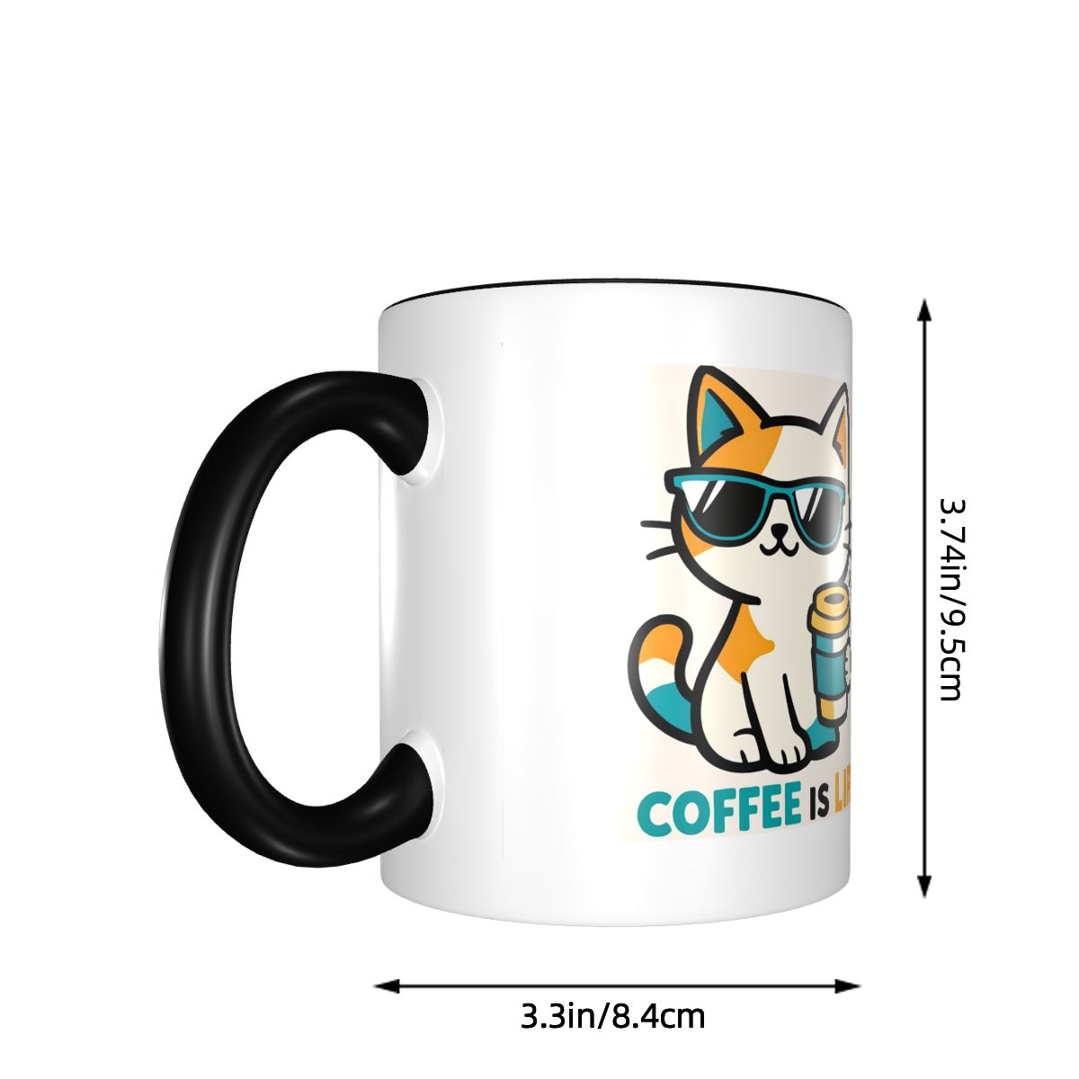 Minimal Coffee Art For Caffein - Morning Tea Coffee recension och pris