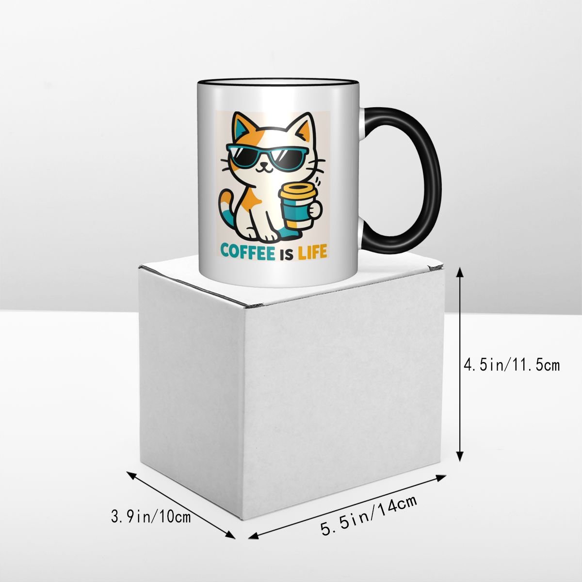 Minimal Coffee Art For Caffein - Morning Tea Coffee recension och pris