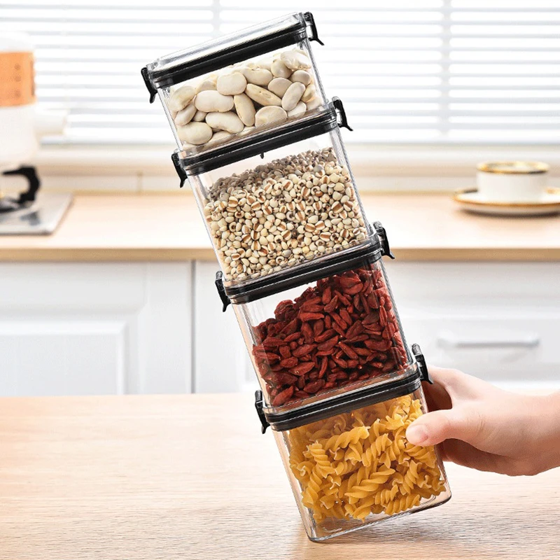 Sealed Jars, Kitchen Cereal Or - Coffee Tea Sugar Canister Set recension och pris