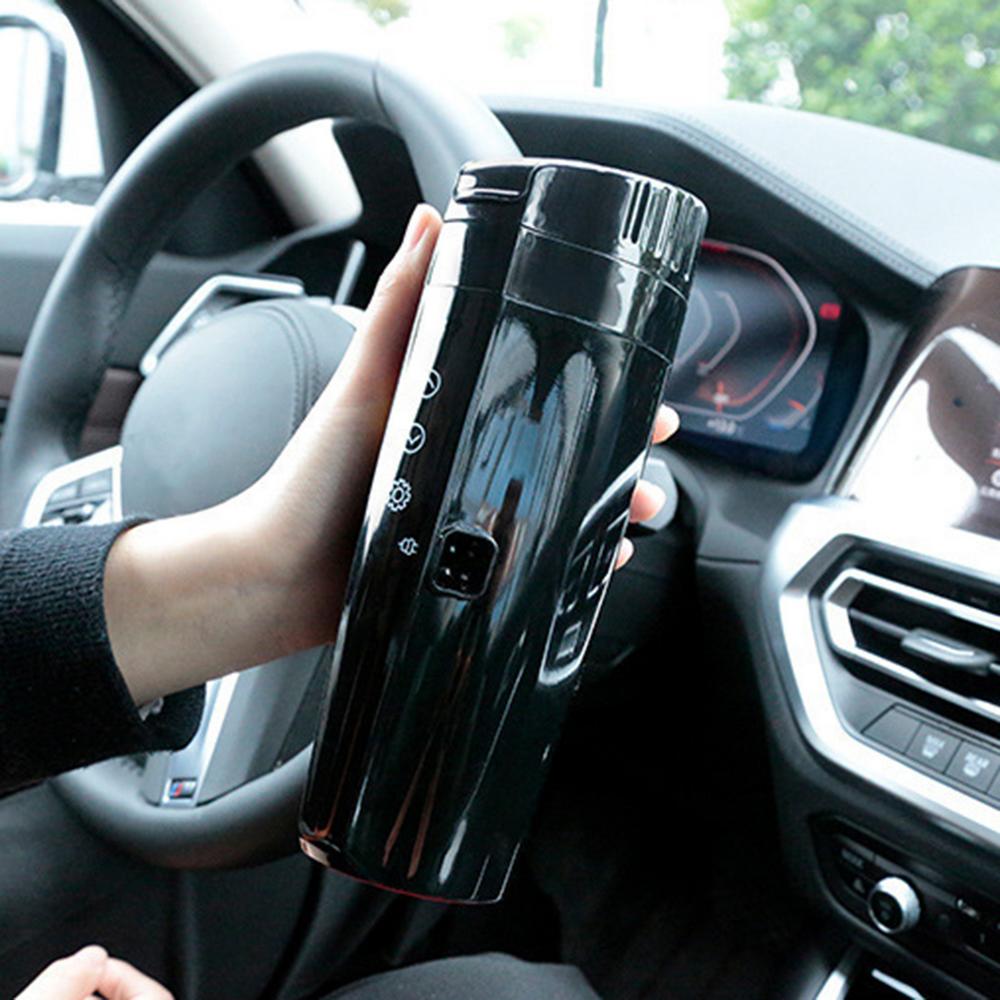 400ml Portable Car Heating Cup - Coffee Tea Display recension och pris