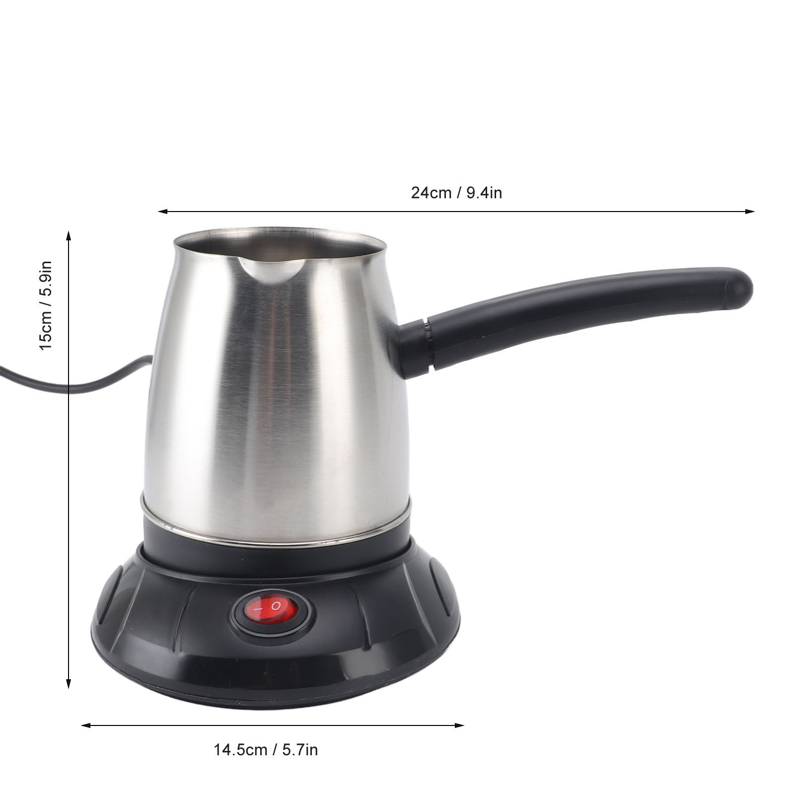 500ml Stainless Steel Electric - Coffee Tea Maker recension och pris