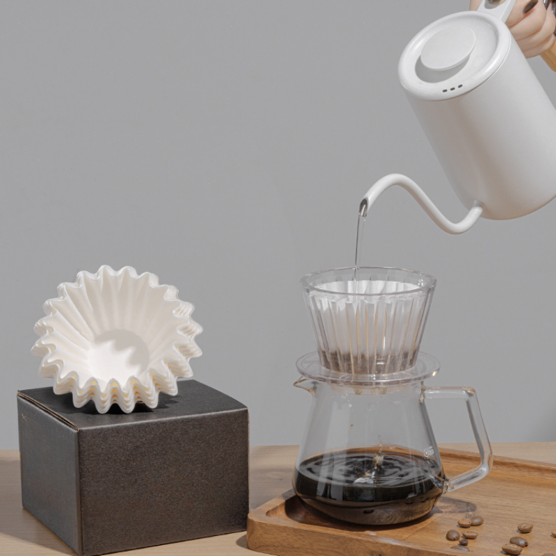 50Pcs Pour Over Coffee Filter  - Coffee Tea Paper Cups recension och pris