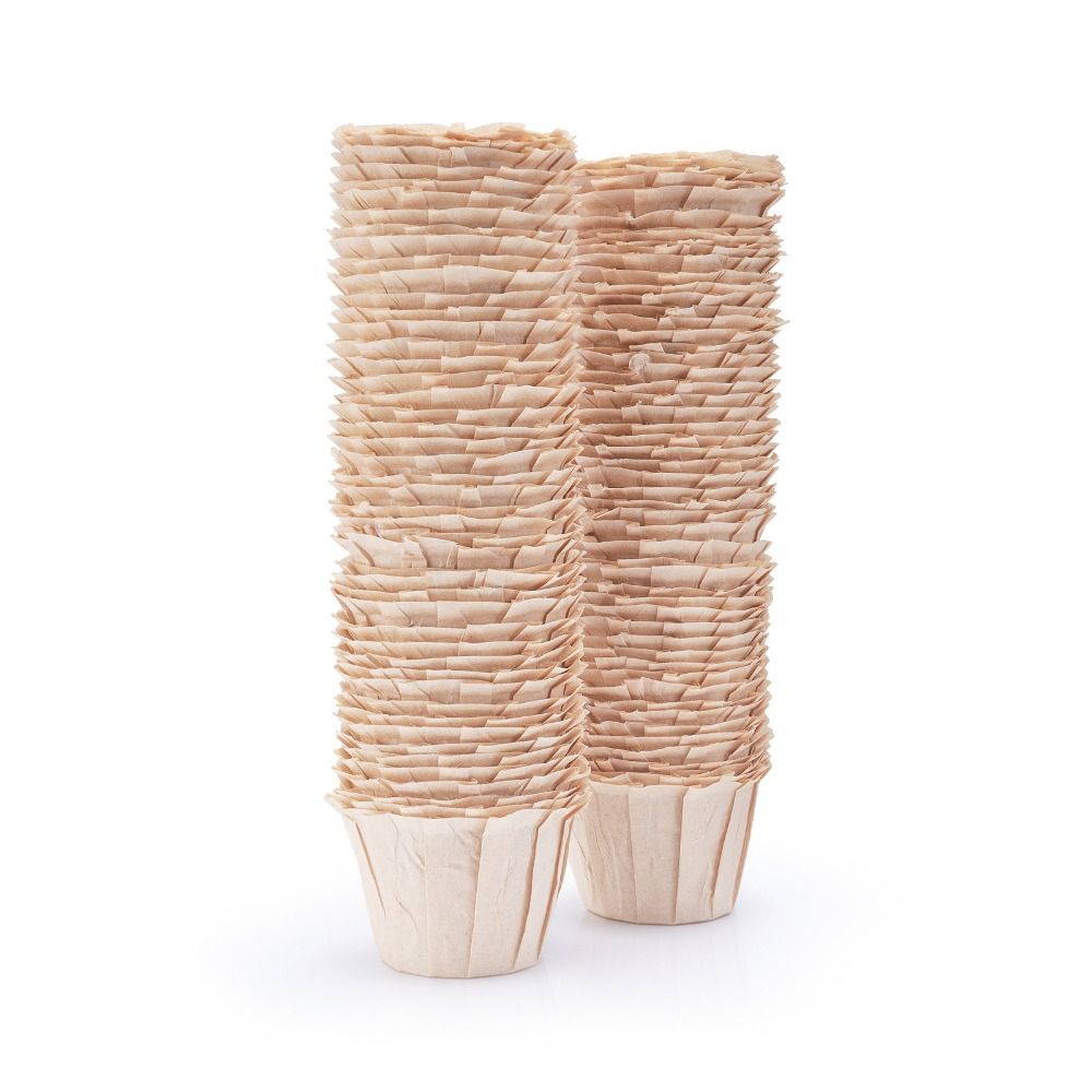 50/100 Pcs Natural Disposable  - Coffee Tea Paper Cups recension och pris