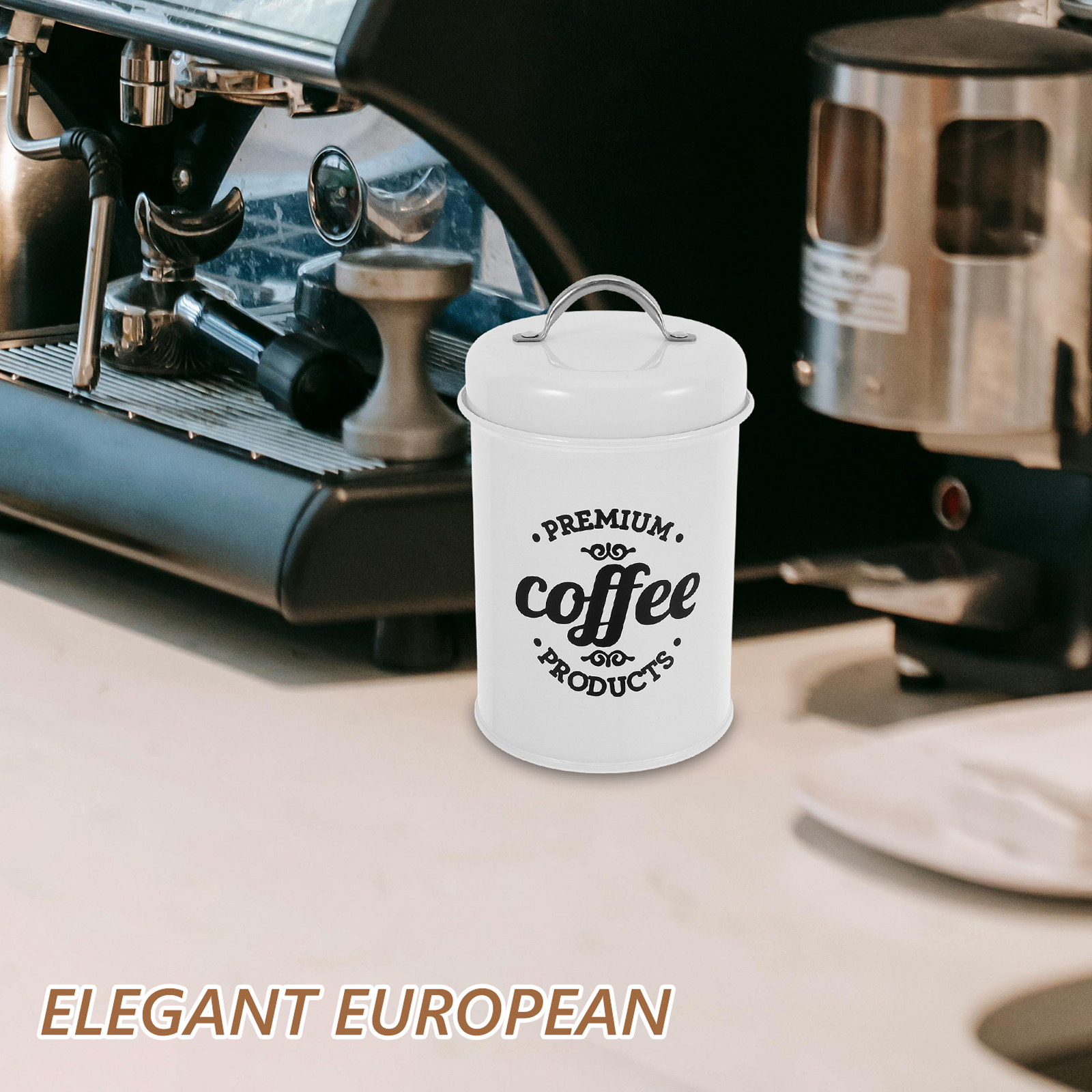 Sealed Iron Canister Set Elega - Coffee Tea Sugar Canister Set recension och pris