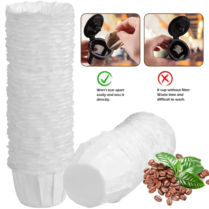 Disposable Paper Coffee Filter - Coffee Tea Paper Cups recension och pris