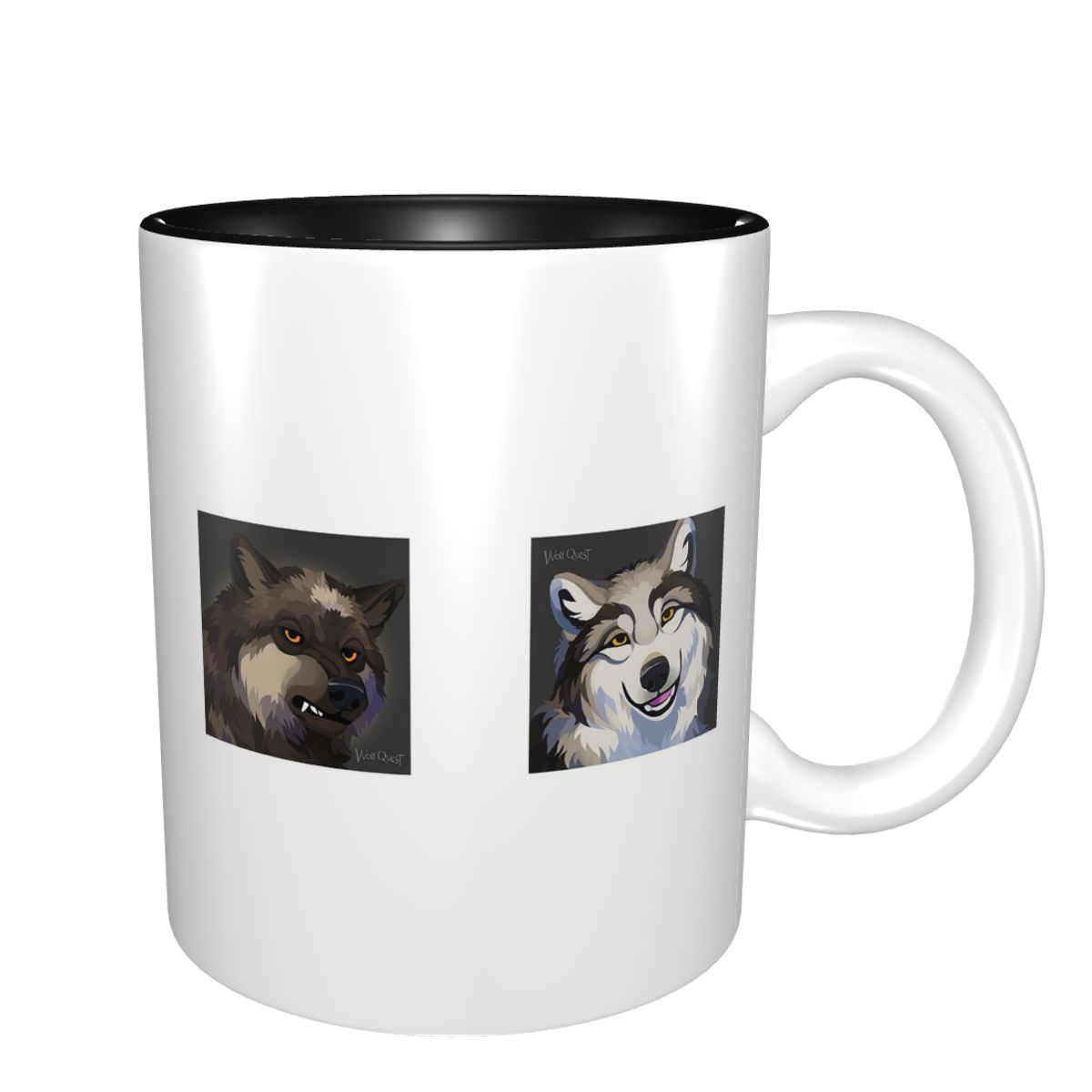 WolfQuest Morning Face Mug Fun - Morning Tea Coffee recension och pris