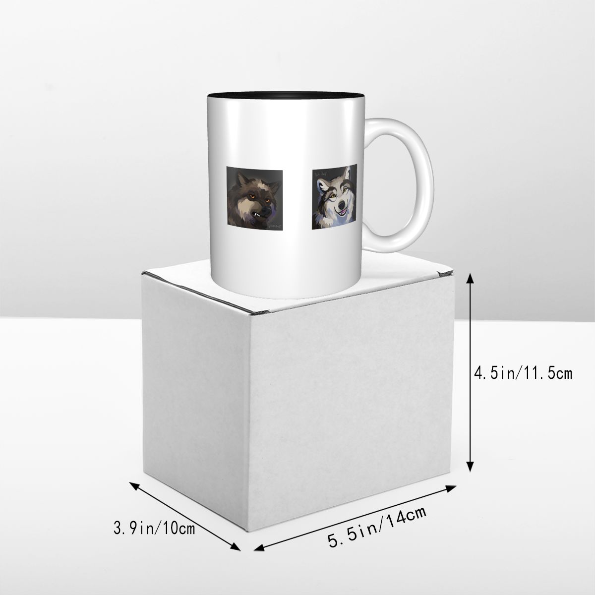 WolfQuest Morning Face Mug Fun - Morning Tea Coffee recension och pris