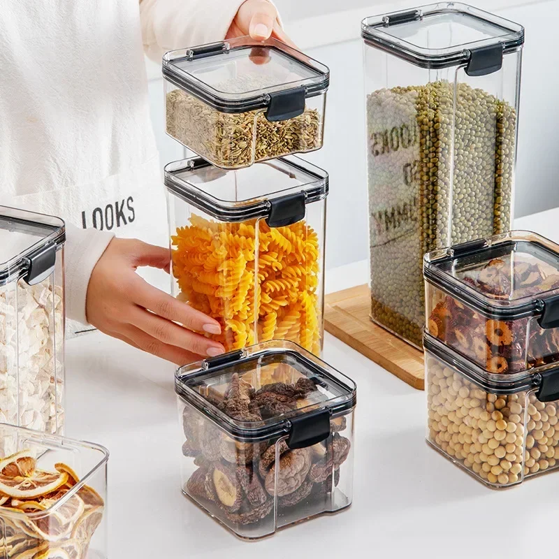 460-1800ml Sets Stackable Kitc - Coffee Tea Sugar Canister Set recension och pris