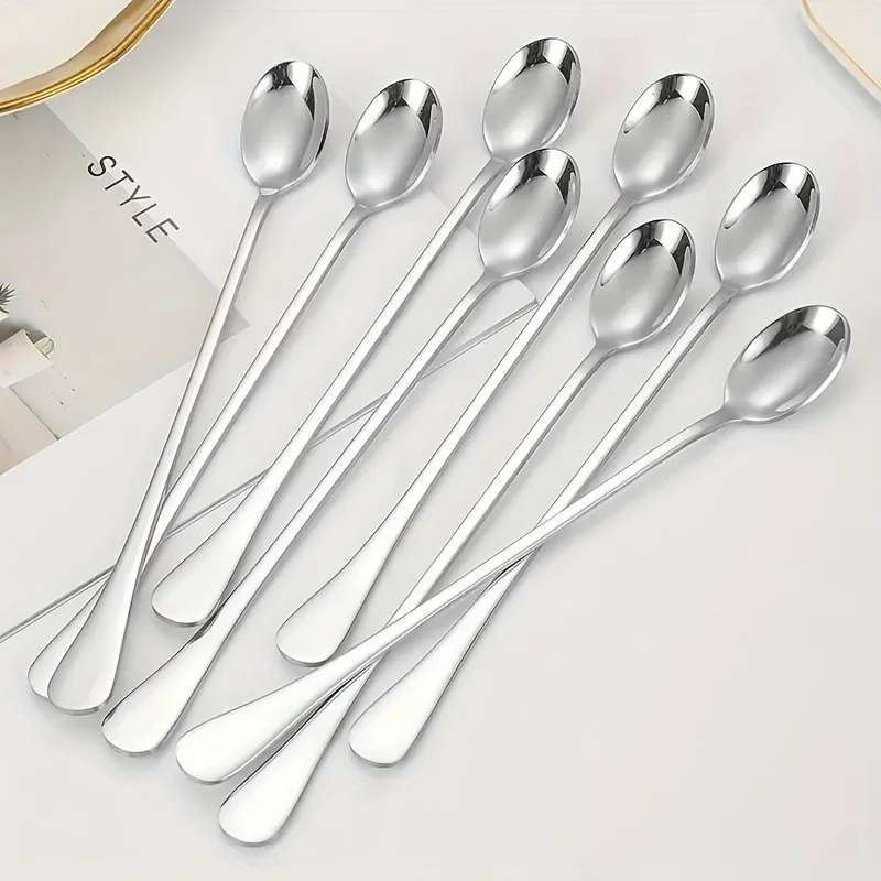 Stainless Steel 1/10pcs Long H - Coffee Tea Sugar Canister Set recension och pris