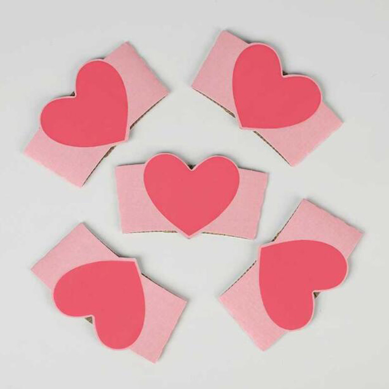100pcs Disposable Cup Sleeve F - Coffee Tea Paper Cups recension och pris