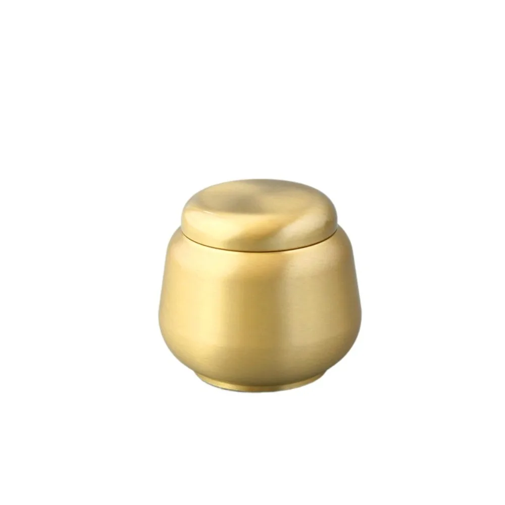 Brass Human Ash Urn Mini Gold  - Coffee Tea Urn recension och pris