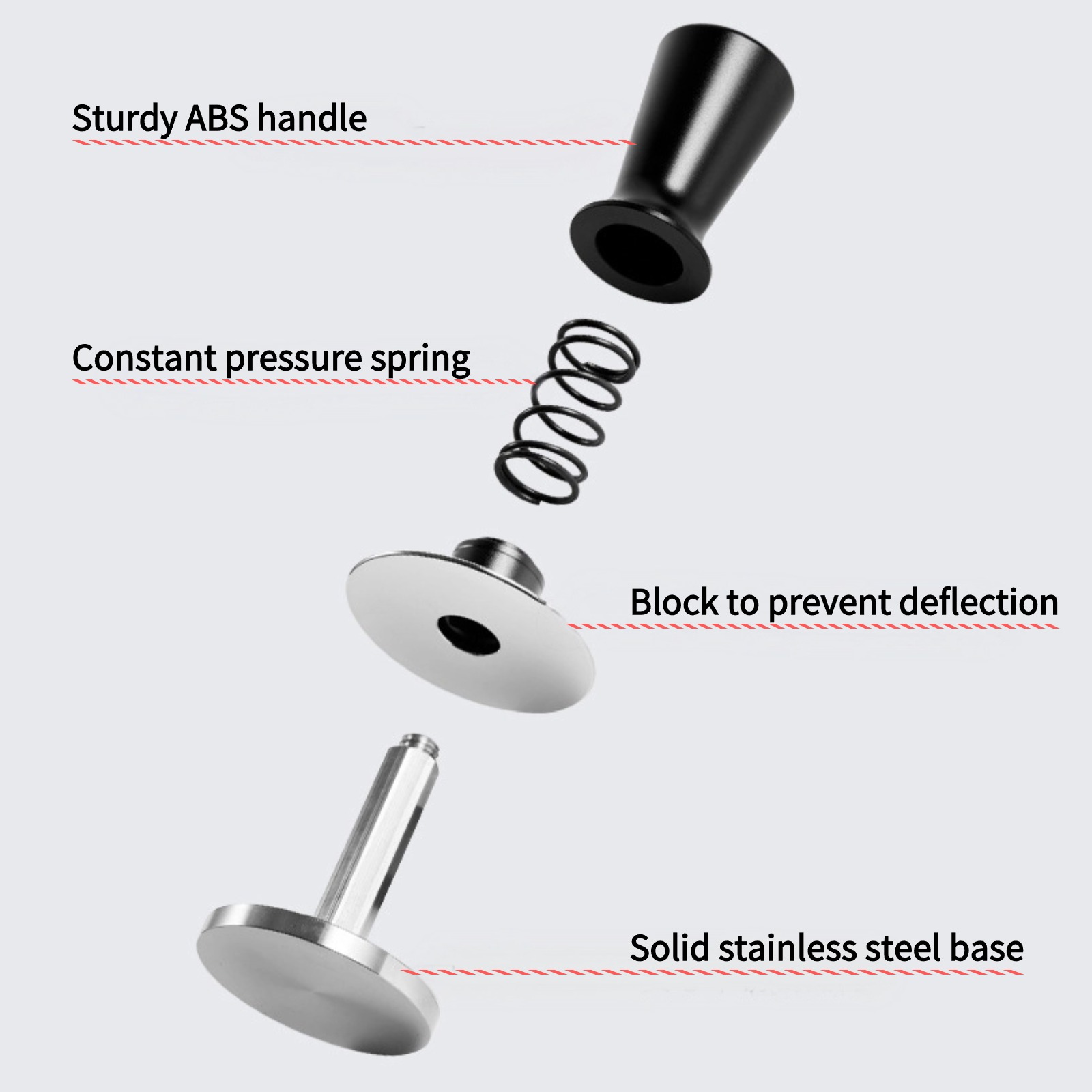58mm 53mm 51mm Espresso Tamper - Coffee Tamper Leveler recension och pris