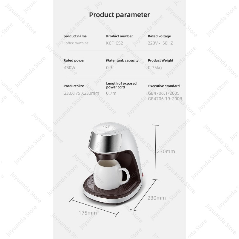 American Coffee Maker Househol - Coffee Tea Maker recension och pris