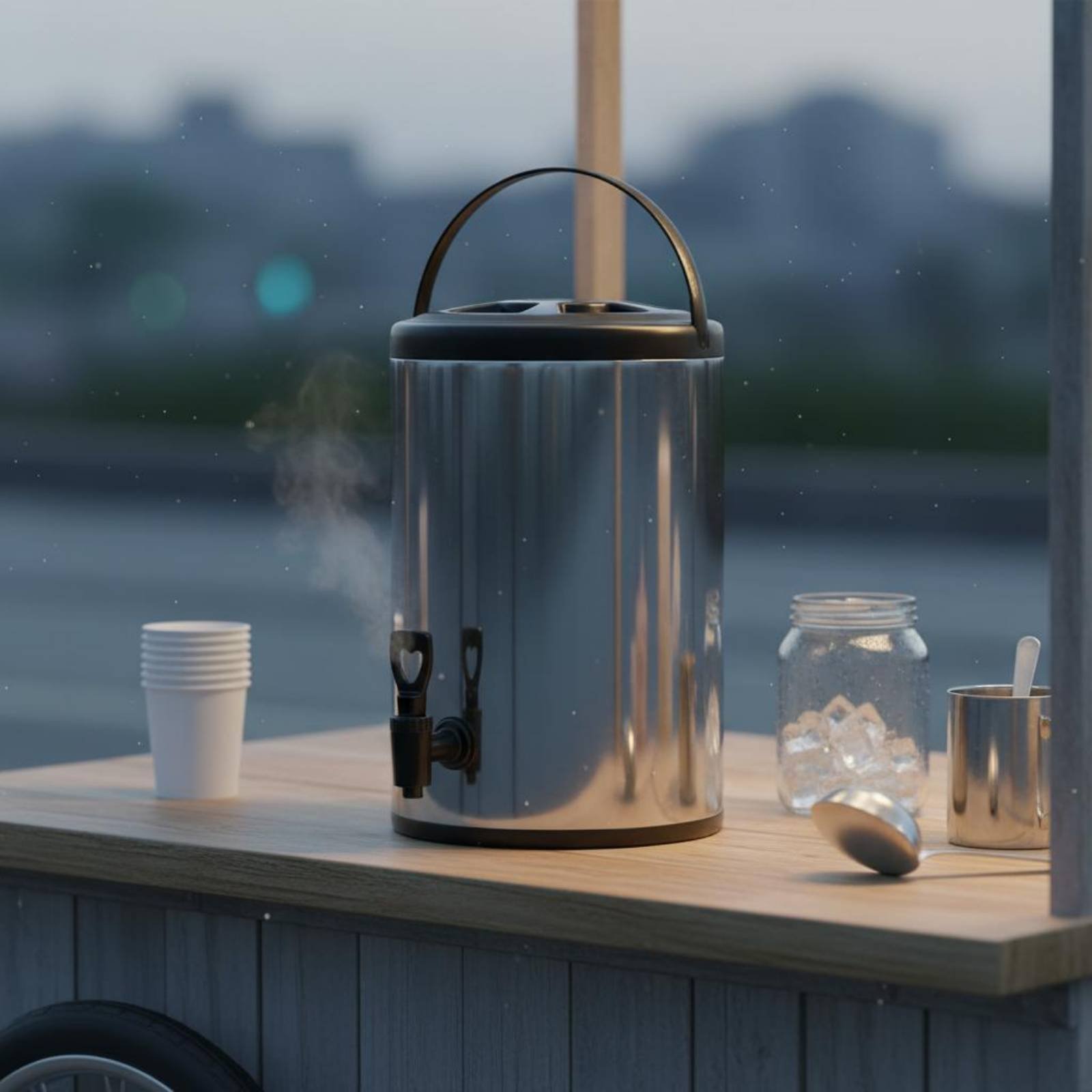 Professional Milk Tea Barrel L - Coffee Tea Urn recension och pris
