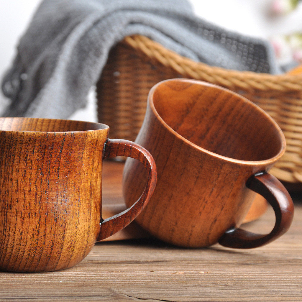 Wooden Coffee Mug Handcrafted  - Morning Tea Coffee recension och pris