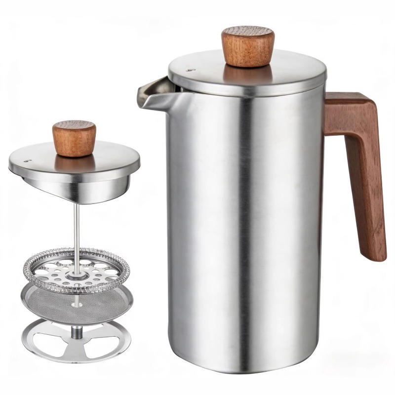JUSTINLAU 1000ml Stainless Ste - Coffee Tea Maker recension och pris