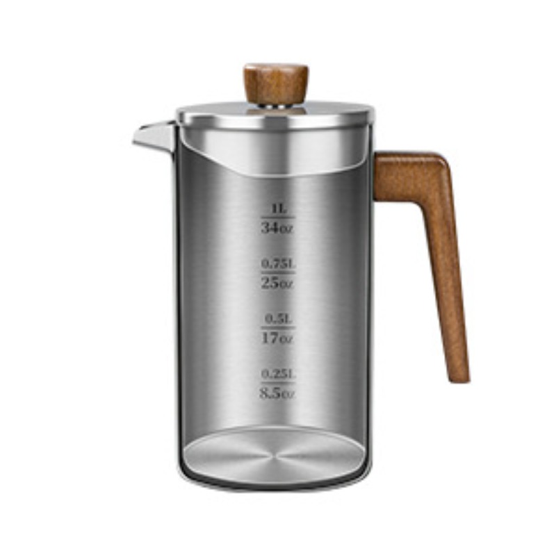 JUSTINLAU 1000ml Stainless Ste - Coffee Tea Maker recension och pris