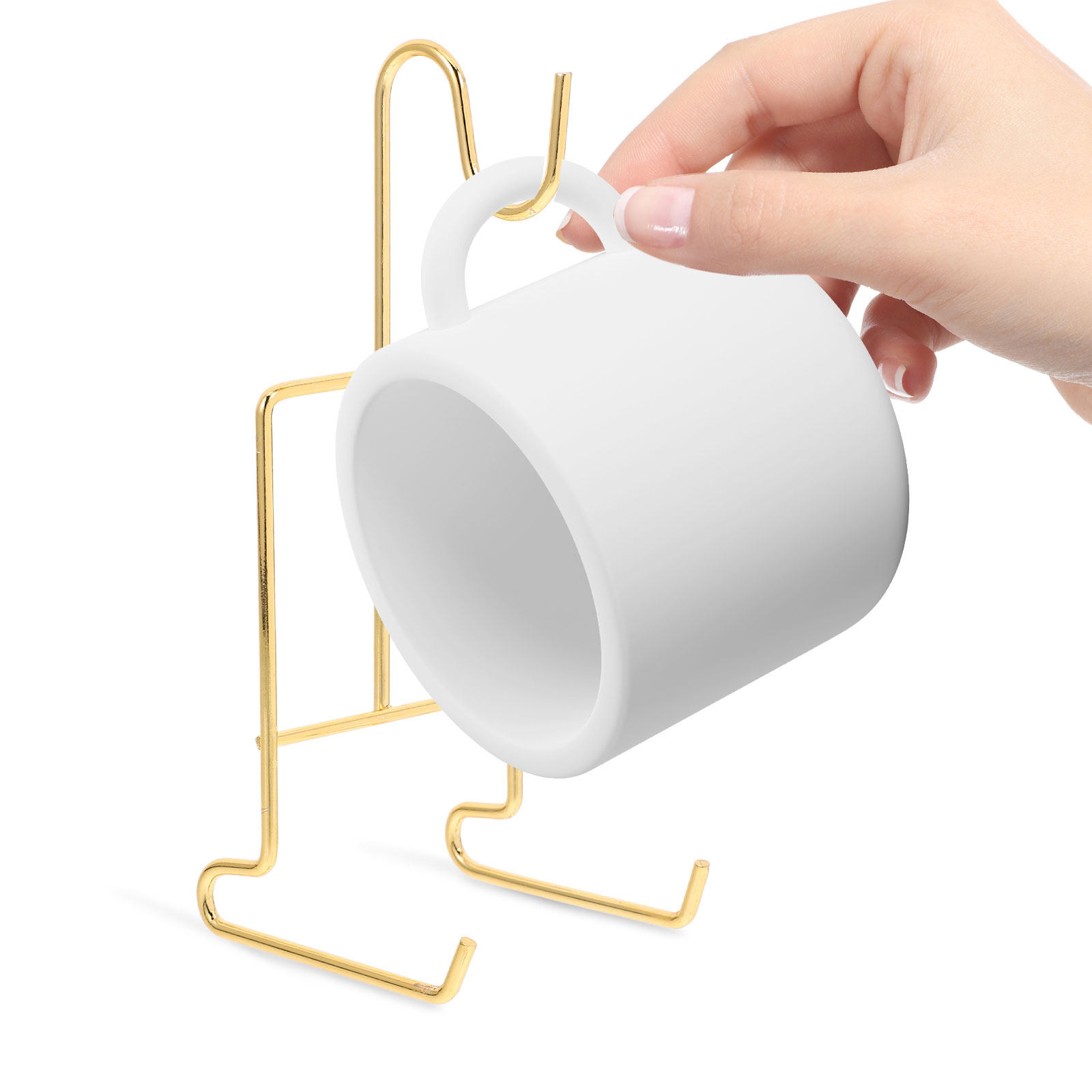6Pcs Tea Cup Display Stand Met - Coffee Tea Display recension och pris