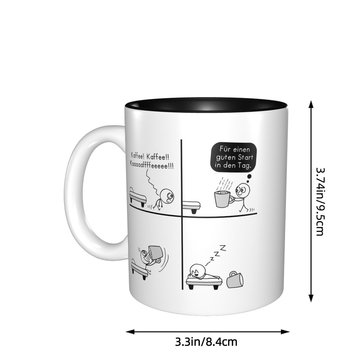 Morning Coffee Mug Funny Ceram - Morning Tea Coffee recension och pris