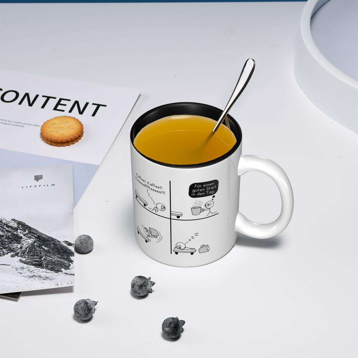 Morning Coffee Mug Funny Ceram - Morning Tea Coffee recension och pris