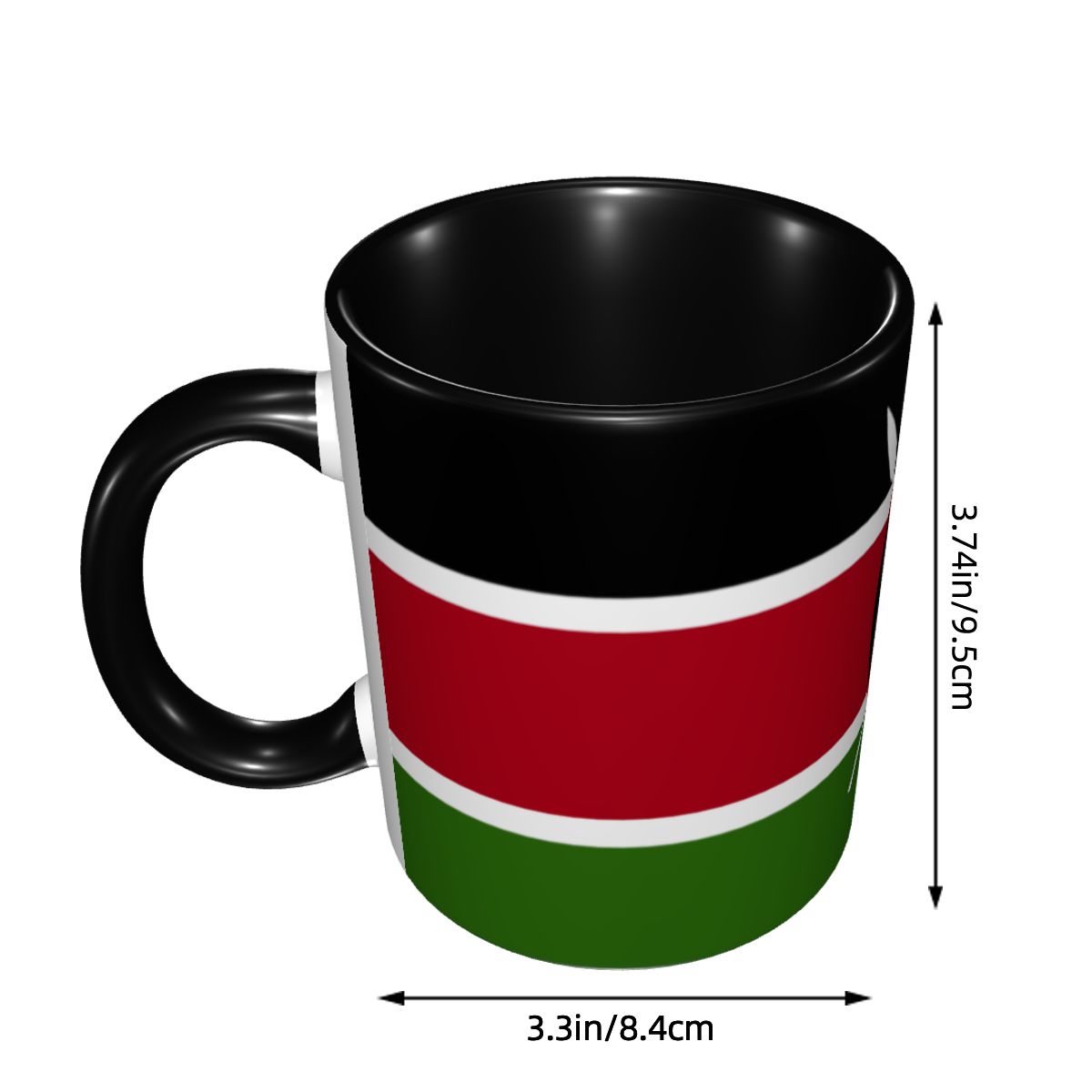 Kenya Flag Coffee Mug DIY Cust - Coffee Tea Kenya recension och pris