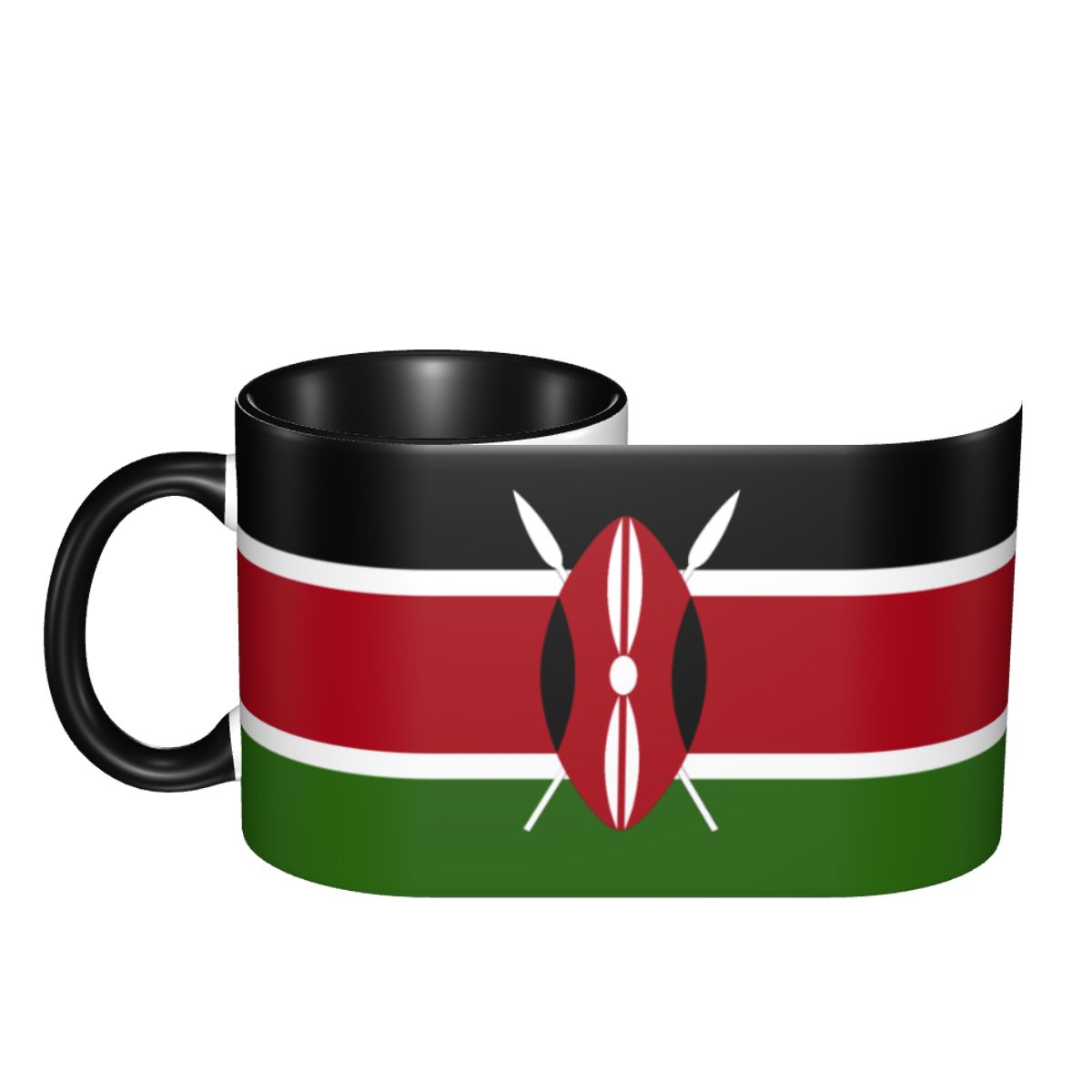 Kenya Flag Coffee Mug DIY Cust - Coffee Tea Kenya recension och pris