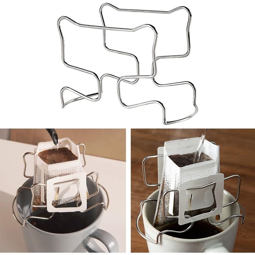 Coffee Bag Holder 304 Stainles - Coffee Tea Paper Cups recension och pris