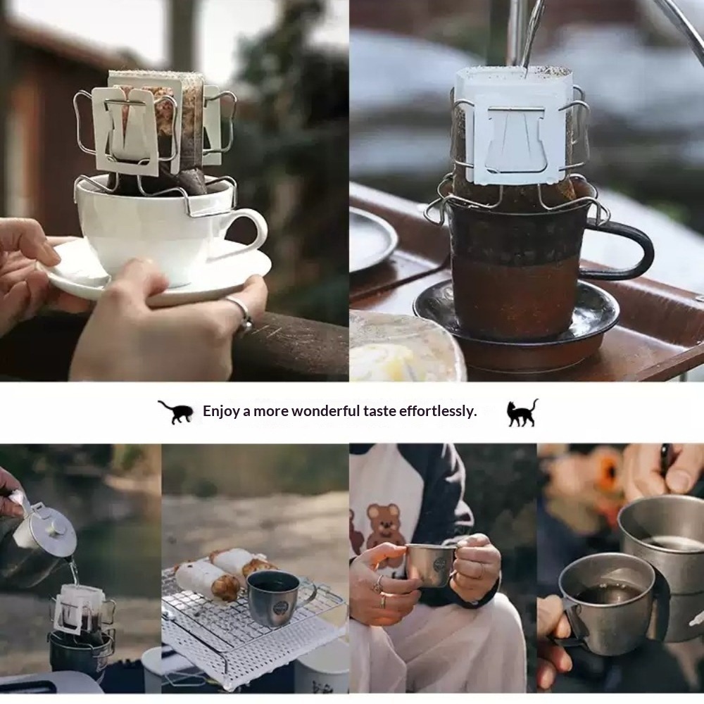 Coffee Bag Holder 304 Stainles - Coffee Tea Paper Cups recension och pris