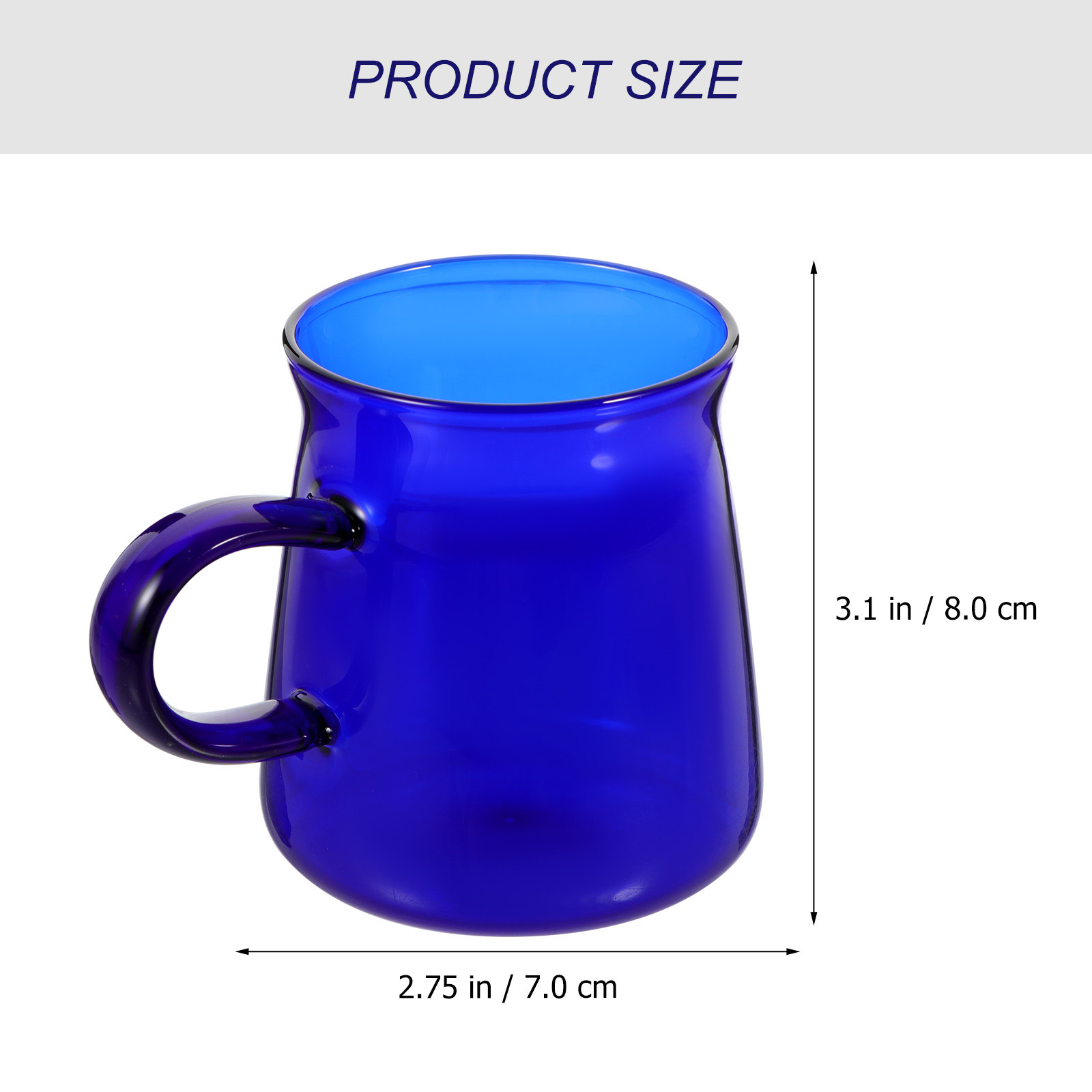 1Set Vintage Glass Coffee Cup  - Morning Tea Coffee recension och pris