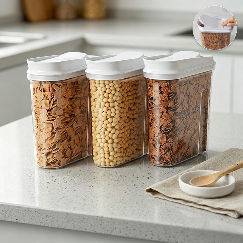 Airtight Food Storage Containe - Coffee Tea Sugar Canister Set recension och pris